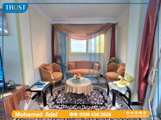 شقة للإيجار المفروش 180م السرايا فيو بحر جانبى