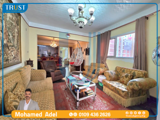 شقة للبيع 155م العصافرة شارع جمال عبد الناصر