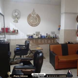 محل للبيع 42 متر سموحة ش مصطفي كامل