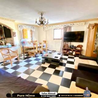 شقة للبيع 180 متر جليم علي البحر مباشرة