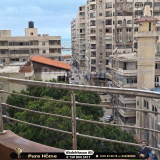 شقة للبيع لوران خطوات من شارع ابو قير