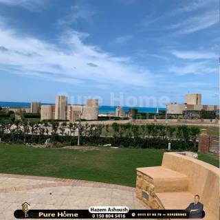 فيلا للبيع 400م الساحل الشمالى قرية أمون كيلو 46