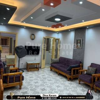 شقة للبيع 170 متر سيدي جابر الشيخ شارع عزيز فهمي