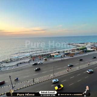 شقة مفروشة للايجار كامب شيزار علي البحر