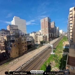 شقة للايجار 160 متر سموحة ش كمال الدين صلاح