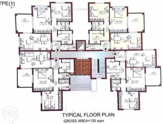 بجوار دجله بالمز شقة متشطبة للبيع بالتقسيط