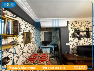 شقة للإيجار الجديد 130 متر سيدي جابر مساكن الضباط