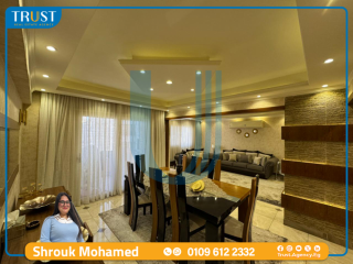 شقة 160 متر للايجار قانون جديد سموحة