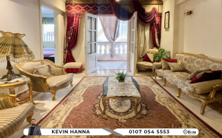 شقة للإيجار 165 متر سموحة ش كمال الدين صلاح