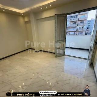 شقه للبيع سيدى بشر بحرى 115 متر 3 غرف