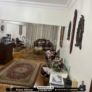 شقة للبيع 120م الإبراهيمية شارع عبد المنعم رياض