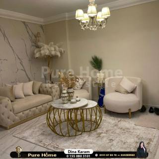 شقة للبيع في سموحة شارع فوزي معاذ