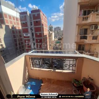 شقة للايجار الابراهيميه تاني نمره علي بحر