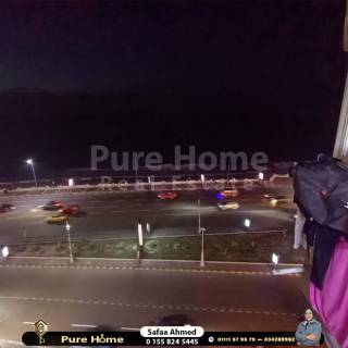 شقه للايجار 300 متر ستانلي خطوات من الترام والبحر