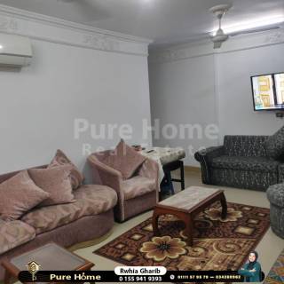 شقة مفروشه للايجار وابور المياه