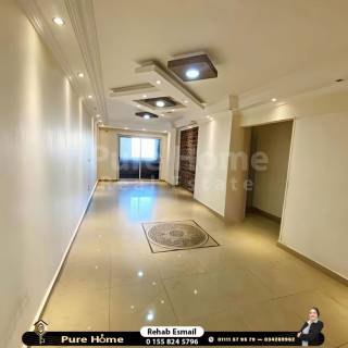 شقة للايجار الابراهيميه تاني نمره علي بحر