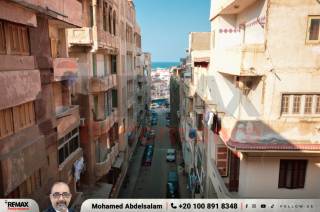 شقة مفروشة ومكيفة للايجار سيدي جابر قريبة من البحر