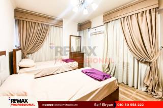 شقة للايجار المفروش 120 متر الابراهيميه