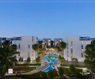 شقة مميزة للبيع 115م في ذا ايكون the icon التجمع