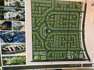 وادي النيل جاردنز للبيع ارض 650متر سكني فيلات