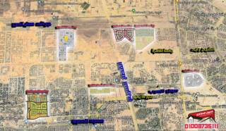 اكتوبر ارض للبيع شمال النادي بيت الوطن 500متر سكني