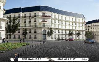 شقة للبيع 125 متر العلمين الجديدة الحي اللاتينى