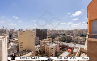 شقة للبيع 305 متر رشدي شارع ابو قير رئيسي