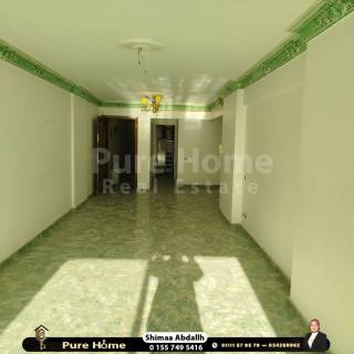 شقة للبيع 132 متر سموحة ش فوزي معاذ الرئيسي