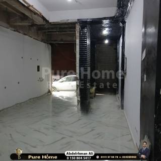 محل للايجار 165 متر الهدايا علي الترام مباشرة