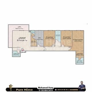 فيلا للبيع 1650 متر كينج مريوط ش 106