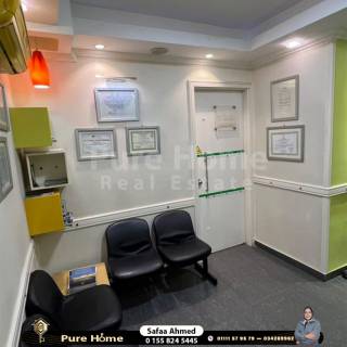 مقر ادارى للبيع 140 متر بولكلى ش ابو قير