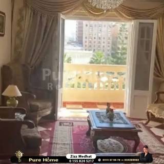 شقة للبيع 160م جليم شارع الاذاعة