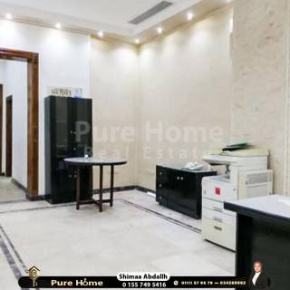 مقر إدارى للبيع لوران شارع أبوقير مباشرة