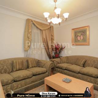 شقة للبيع 195 متر سموحة المربع الذهبي