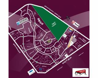 أرض ناصية ش21متر 8000 متر بالثورة الخضراء الشيخ زايد