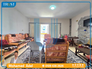 شقه للبيع 120 متر سموحة مروج