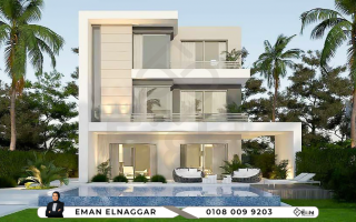 فيلا للبيع 384 متر Palm Hills Alexandria استلام فورى