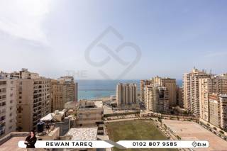 شقة دوبلكس للبيع 500 متر العصافرة بحري ش سلمان الفارسى