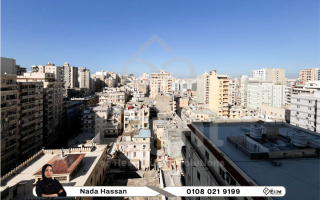 شقة للإيجار 160 متر الحي اللاتينى متفرع من شارع فؤاد