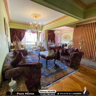 شقة للايجار المفروش سموحه