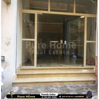 محل 140 متر للايجار فى رشدى