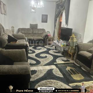 شقة للبيع 380 متر ثروت ثاني نمره من البحر