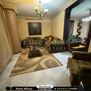 شقة للايجار المفروش سموحة