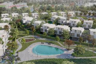 توين هاوس للبيع 295 متر كومباوند ملاذ برج العرب