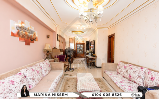 شقة للايجار 150م كفر عبده بميدان سانت جينى