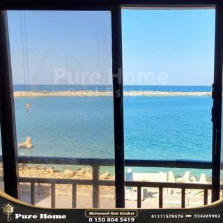شقه للبيع بسيدى بشر فيو بحر جانبى مساحتها 320م