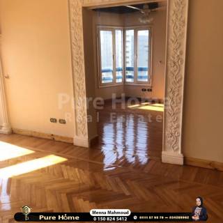 شقة للايجار تصلح سكني او اداري ستانلي علي البحر