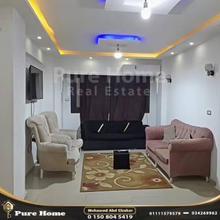 شقة للبيع 140 متر الابراهيمية شارع شريف رمزي