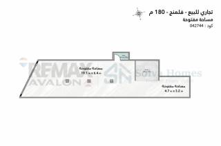محل للايجار 82 متر المنشية ش احمد عرابي