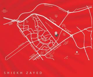قطعه ارض فدان ونصف بالثوره الخضراء بالشيخ زايد